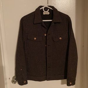 Taylor Stitch Long Haul Jacket in Wool Beach Cloth